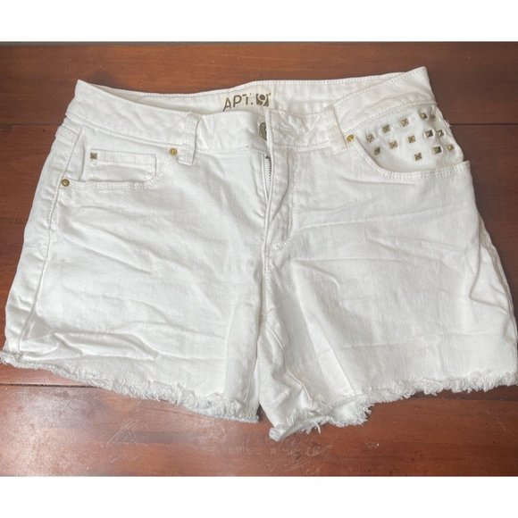 Apt. 9 women's shorts white size 2 - Picture 1 of 7